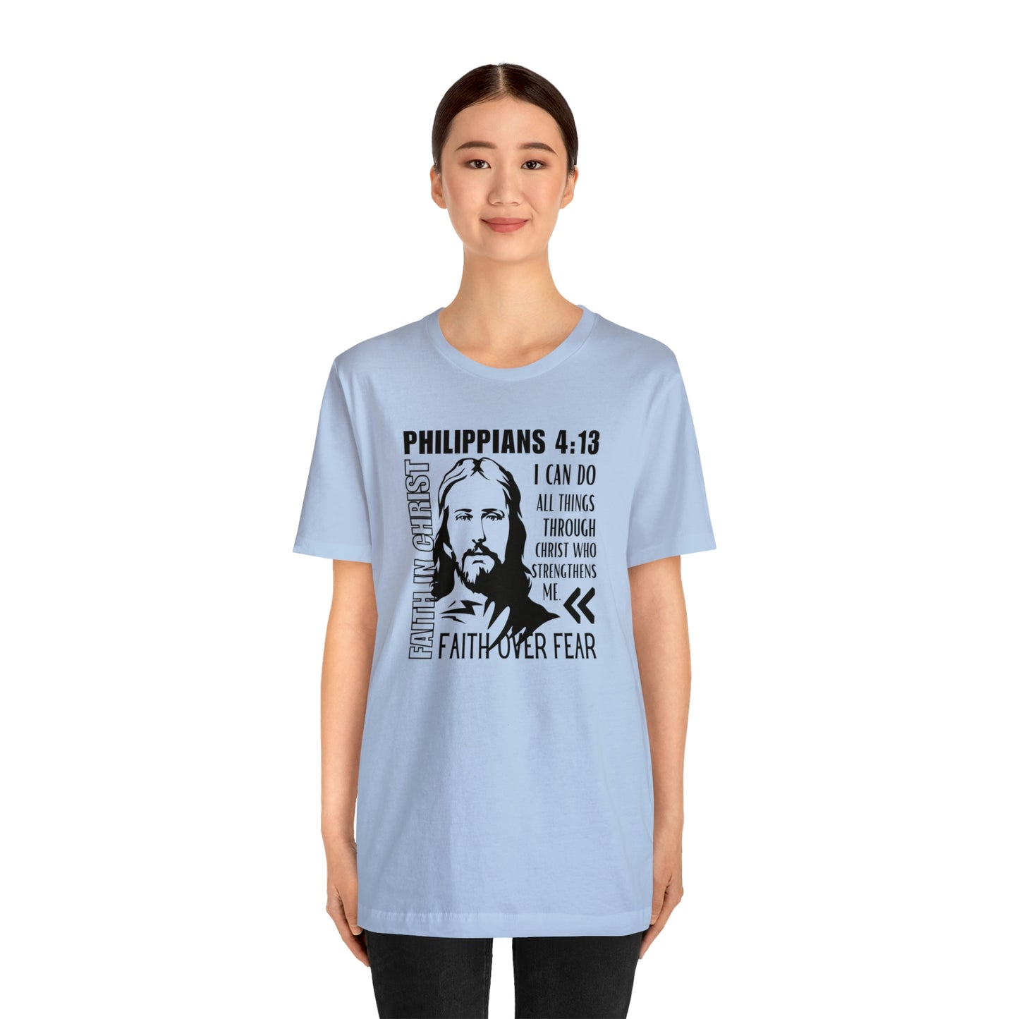 Philippians 4:13 Christian T-Shirt For Women