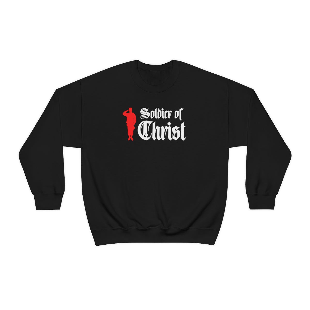 Soldier Of Christ Mens Sweatshirt 2