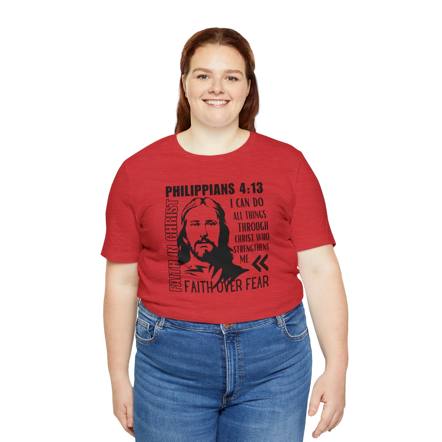 Philippians 4:13 Christian T-Shirt For Women