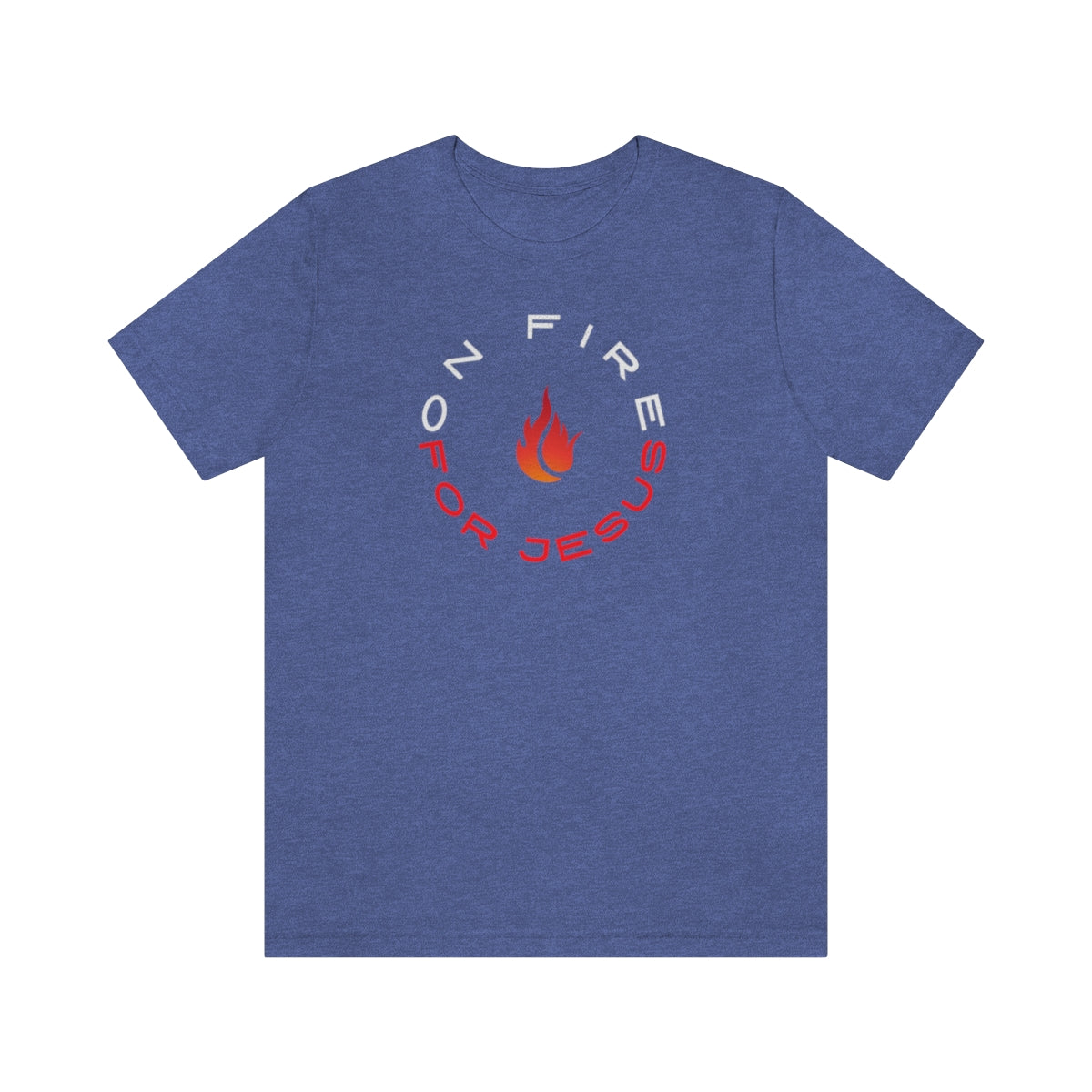 On Fire For Jesus Mens T-Shirt
