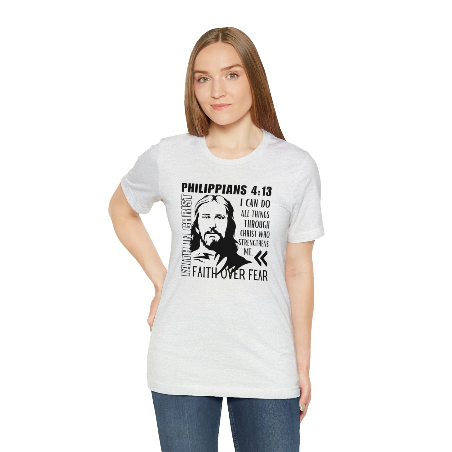 Philippians 4:13 Christian T-Shirt For Women