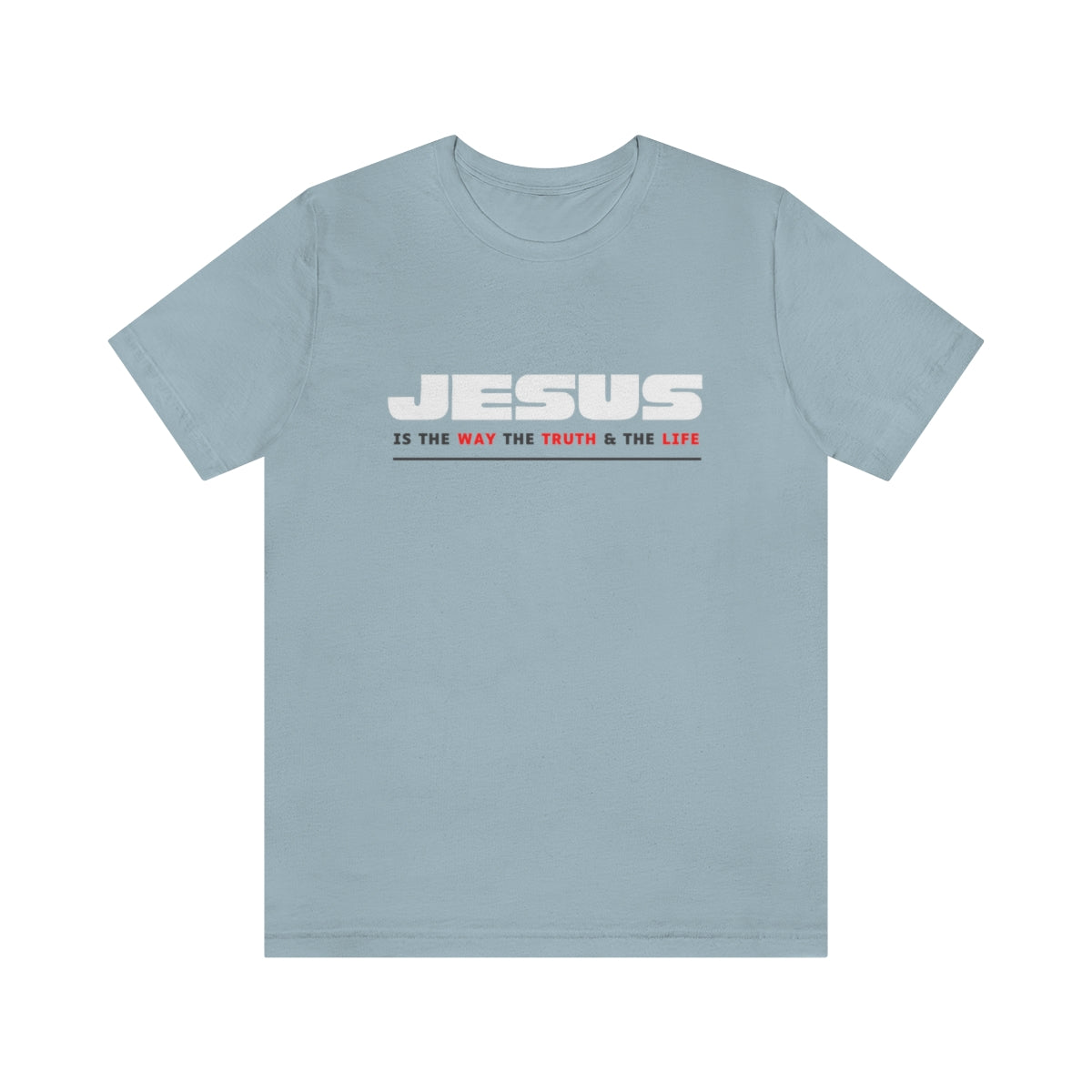 Jesus Way Truth Life Mens T-Shirt