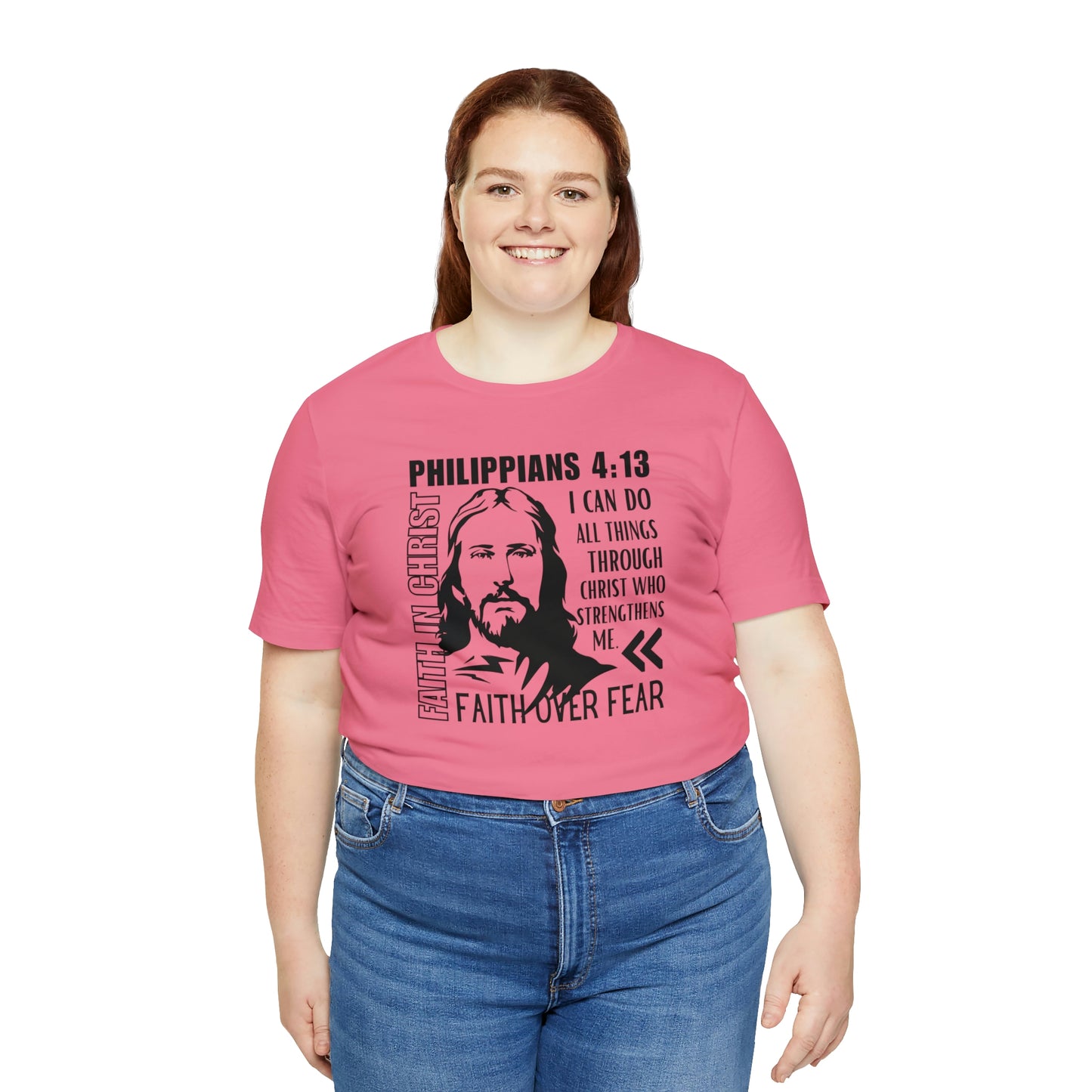 Philippians 4:13 Christian T-Shirt For Women