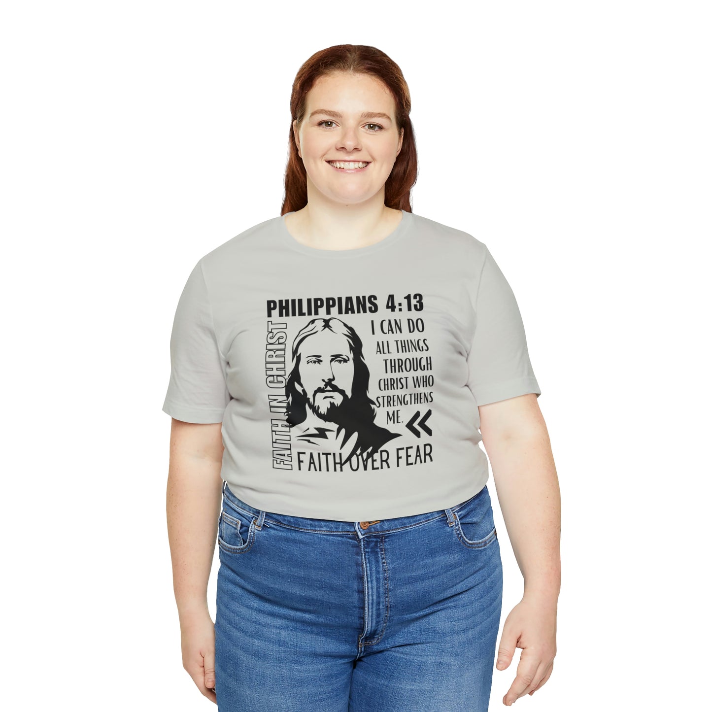 Philippians 4:13 Christian T-Shirt For Women