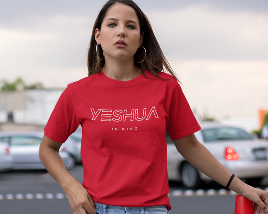 Yeshua Is King womens t-shirt