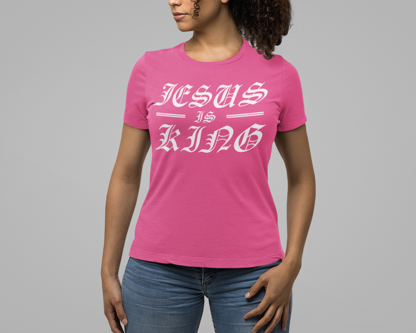 Jesus Is King Womens T-Shirt