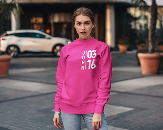 John 3:16 Womens Sweatshirt