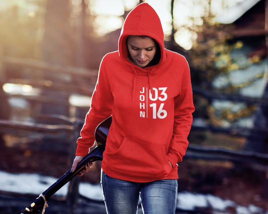 John 3:16 Womens Hoodie