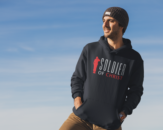 Soldier Of Christ Mens Hoodie