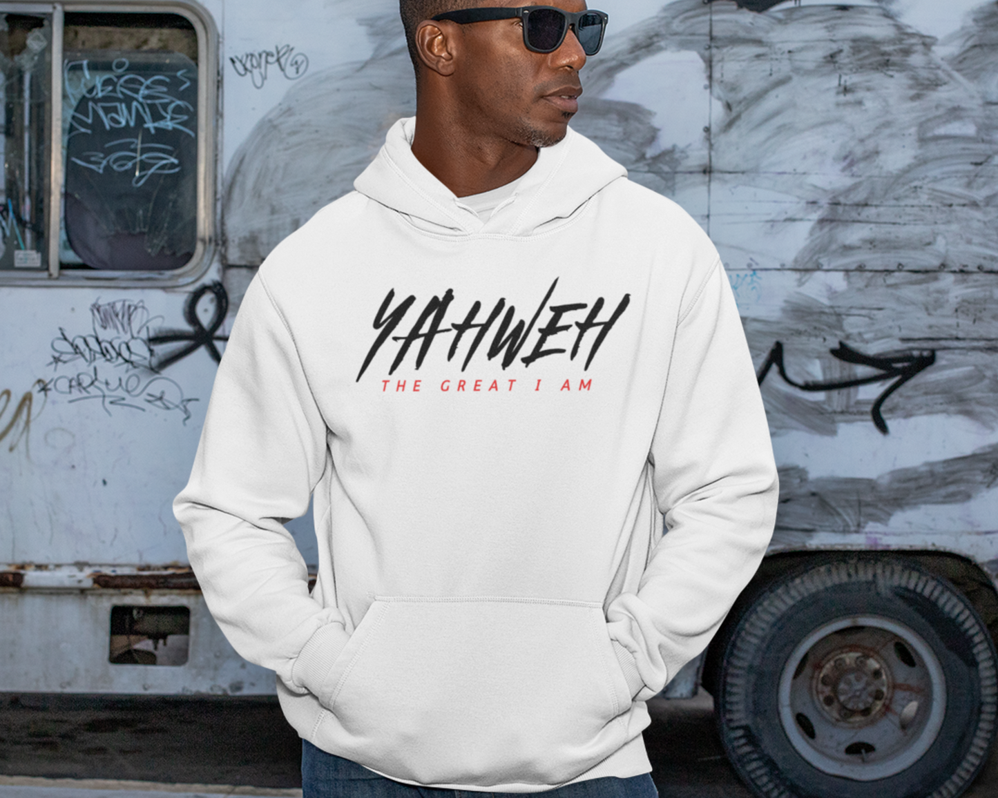 Yahweh The Great I am Men's Hoodie