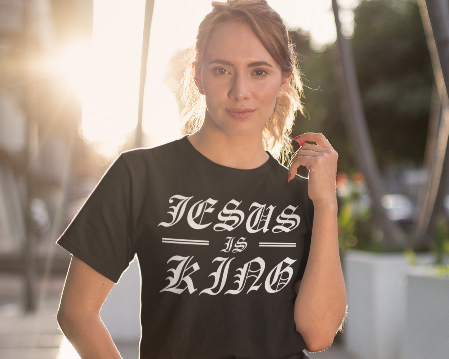 Jesus Is King Womens T-Shirt