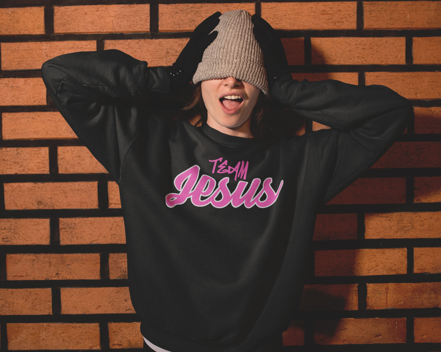 Team Jesus Womens Sweatshirt 2