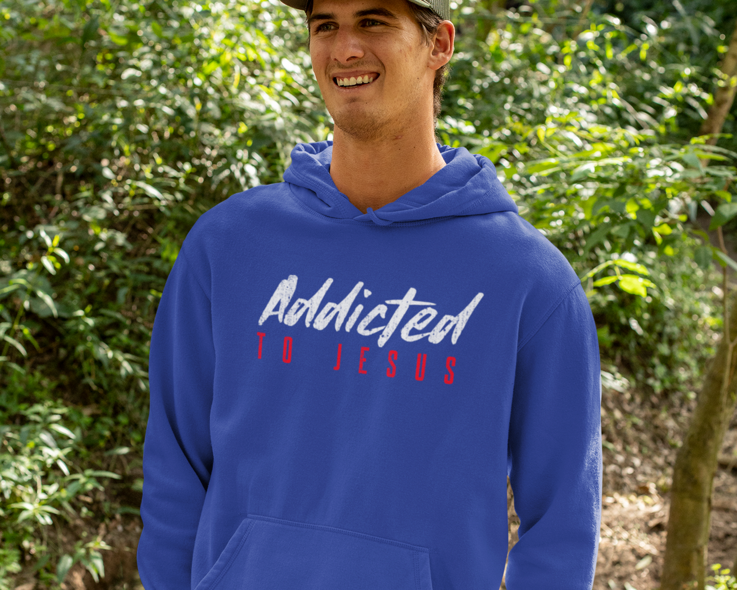 Addicted To Jesus Hoodie For Men