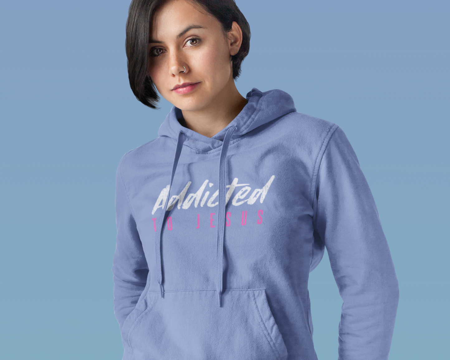 Addicted To Jesus Hoodie For Women