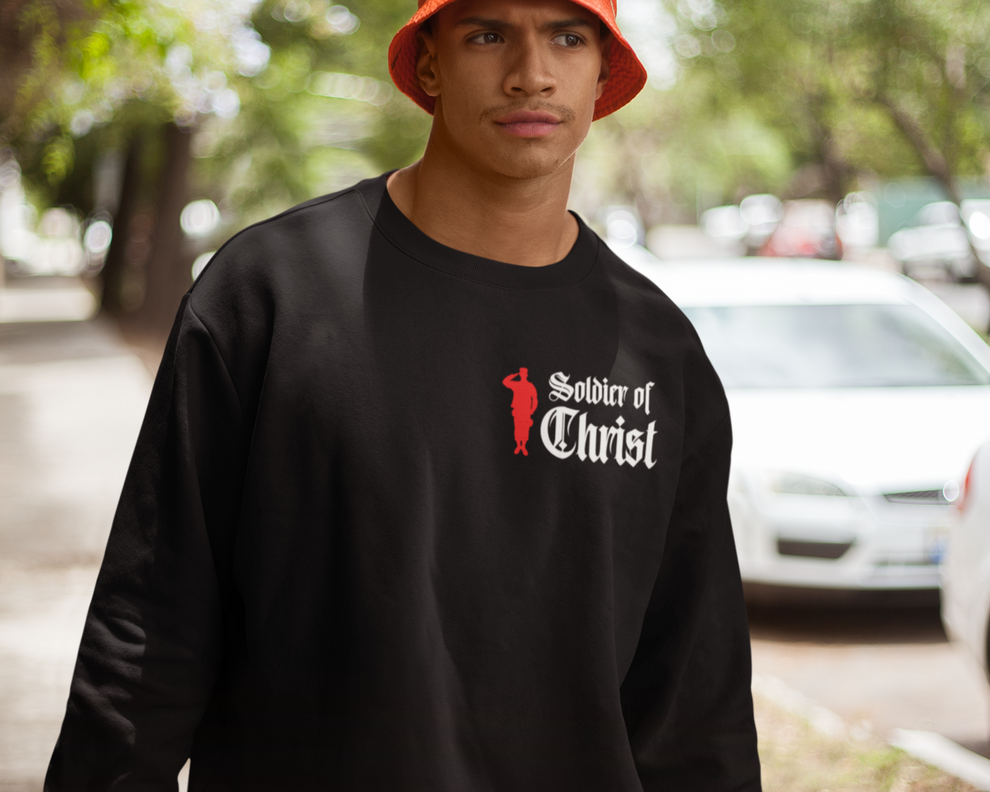 Soldier Of Christ Mens Sweatshirt