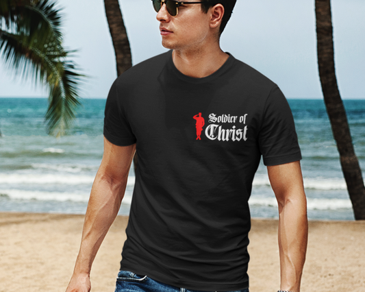 Soldier Of Christ Mens T-Shirt
