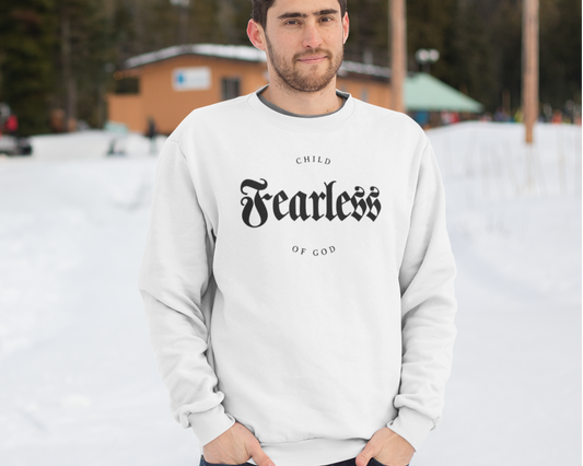 Fearless child of God Mens Sweatshirt