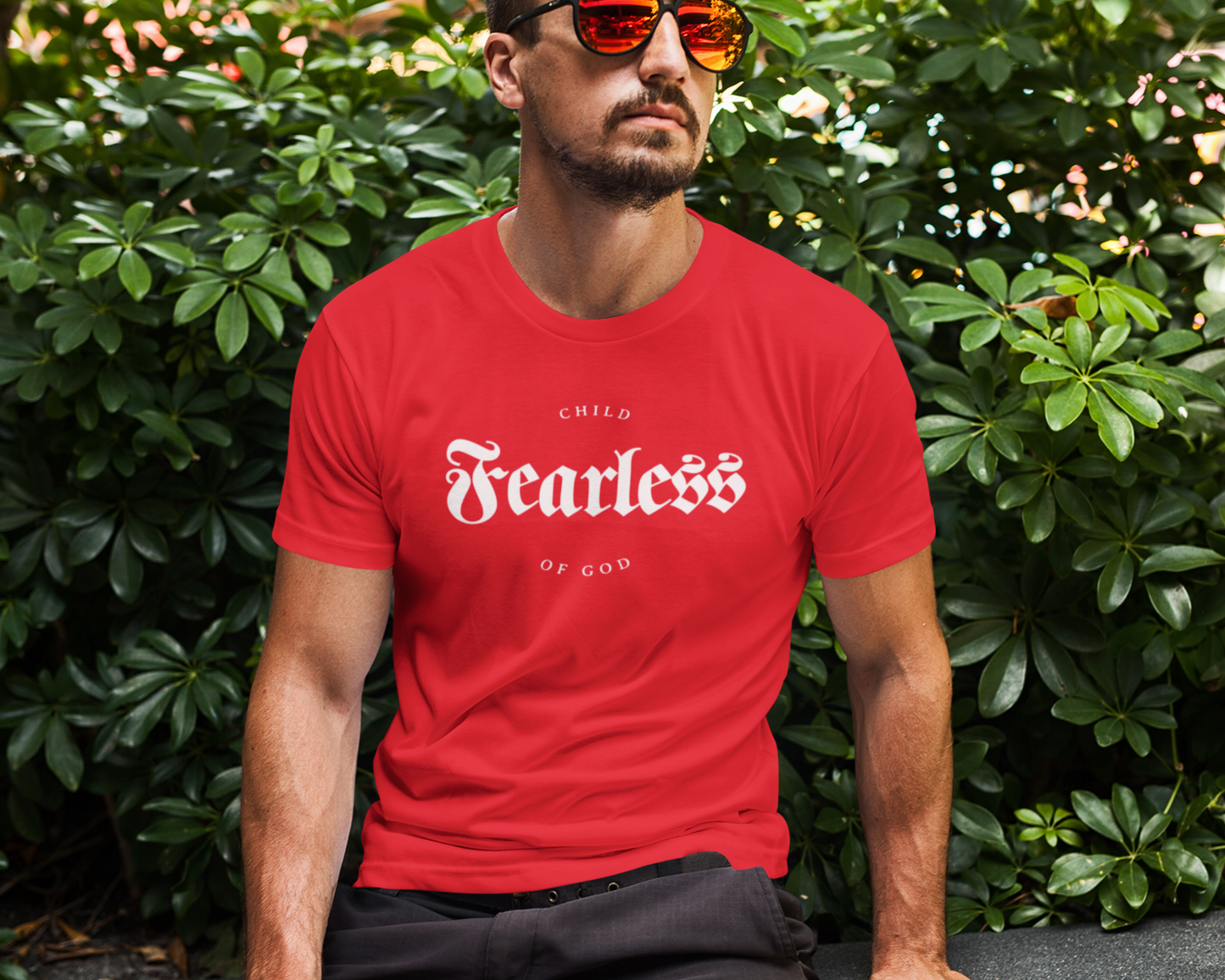 Fearless child of God Mens T-Shirt